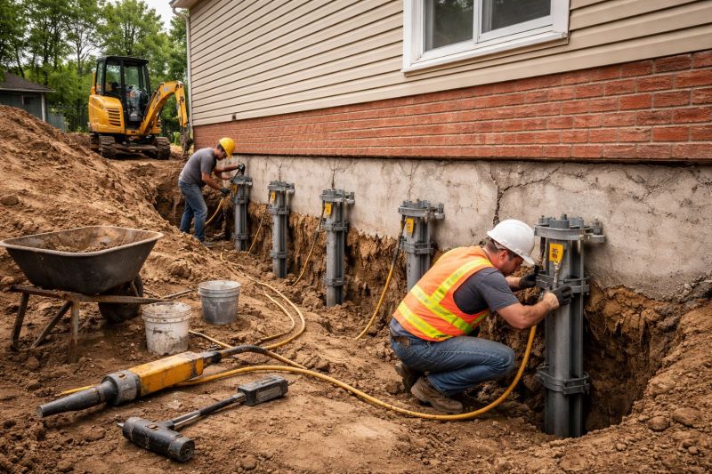 Top Foundation Lifting Companies in Cortland, OH